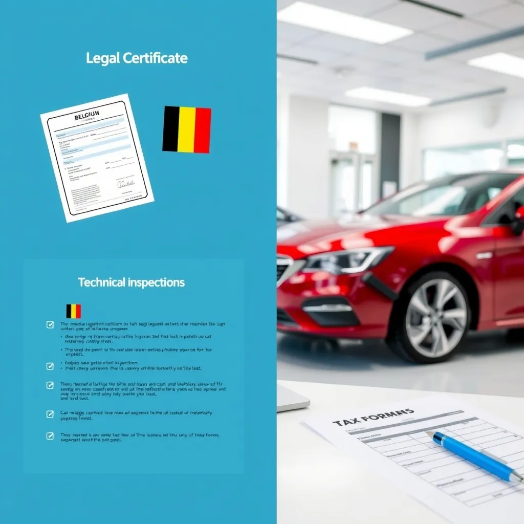 Les réglementations légales pour l'achat et la vente de voitures en Belgique
